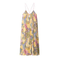 Foral Chiffon Maxi Dress