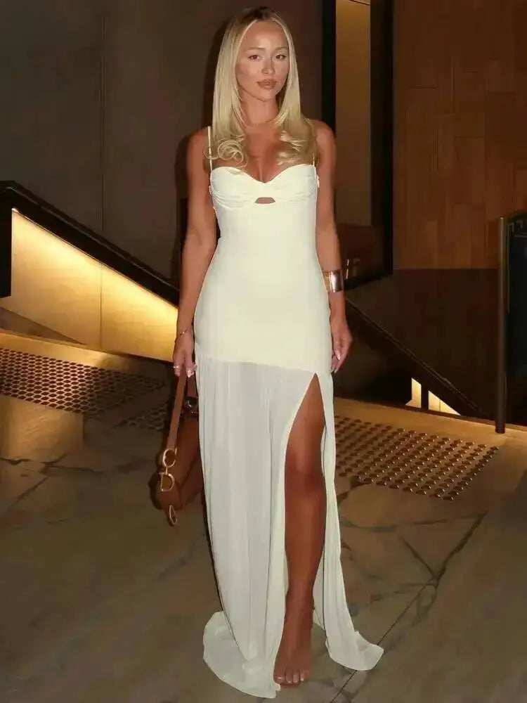 Ariana Mesh Maxi Dress
