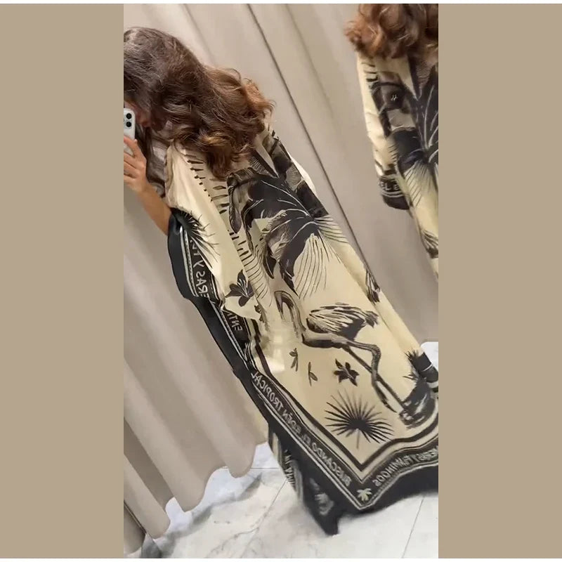 Kimono Pleated Robe