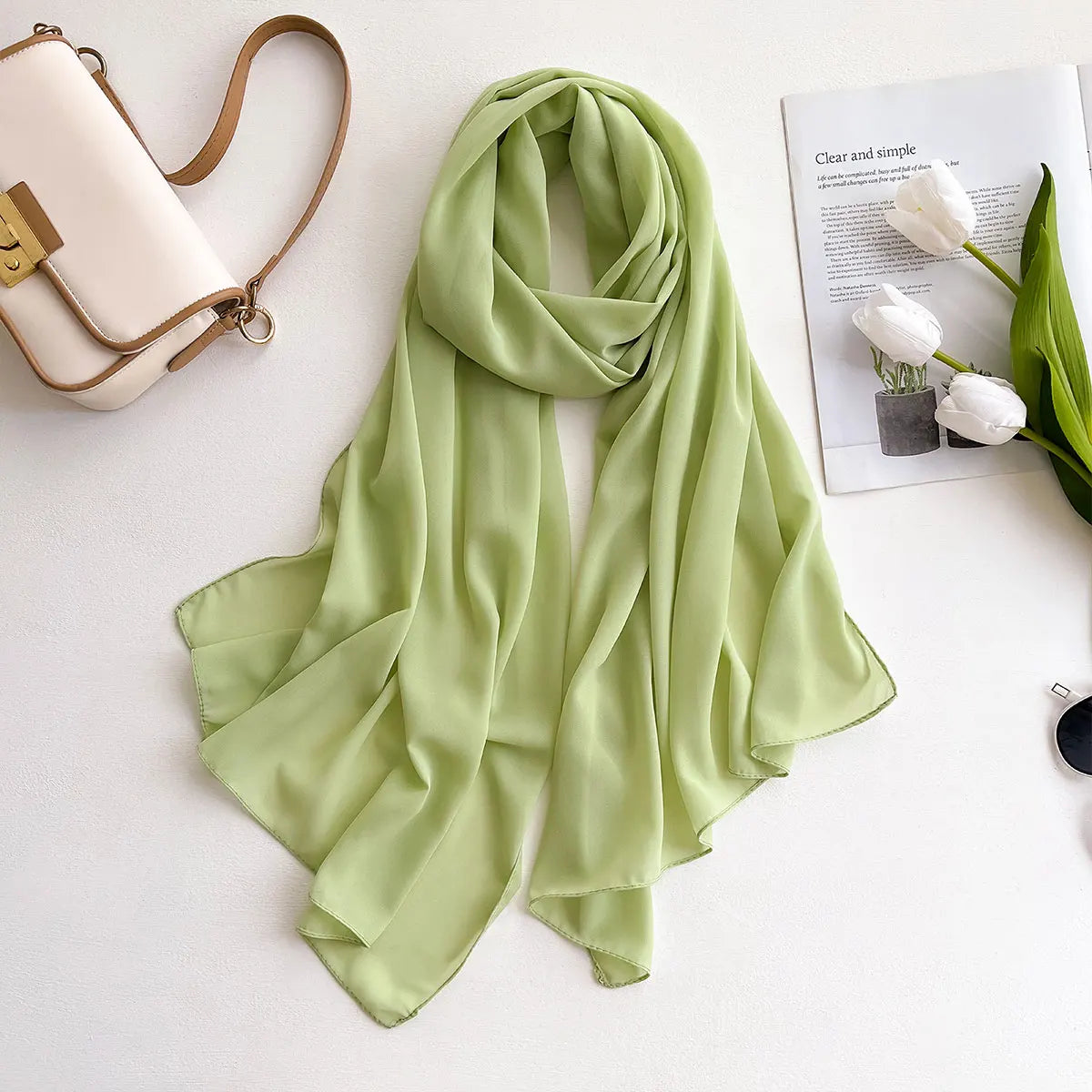 Modest Chiffon Scarf