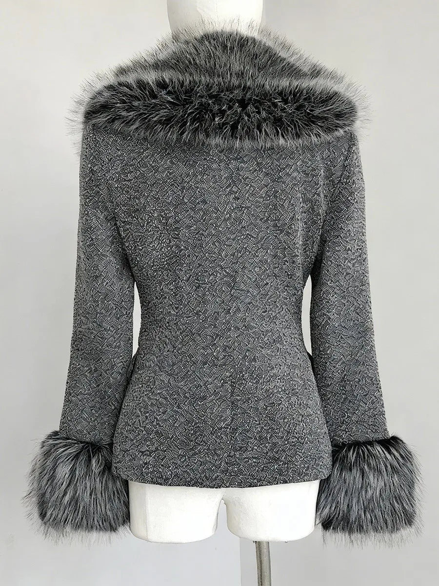 Margarete Fur Blazer