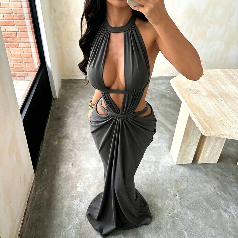 Katrina Cut-Out Maxi Dress