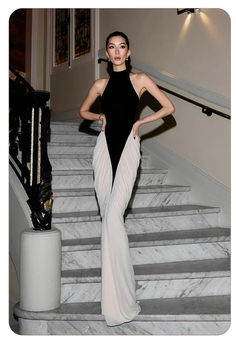 Lorie Ruched Bandage Maxi Dress