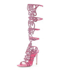 Bling Bling Embellished High Heels