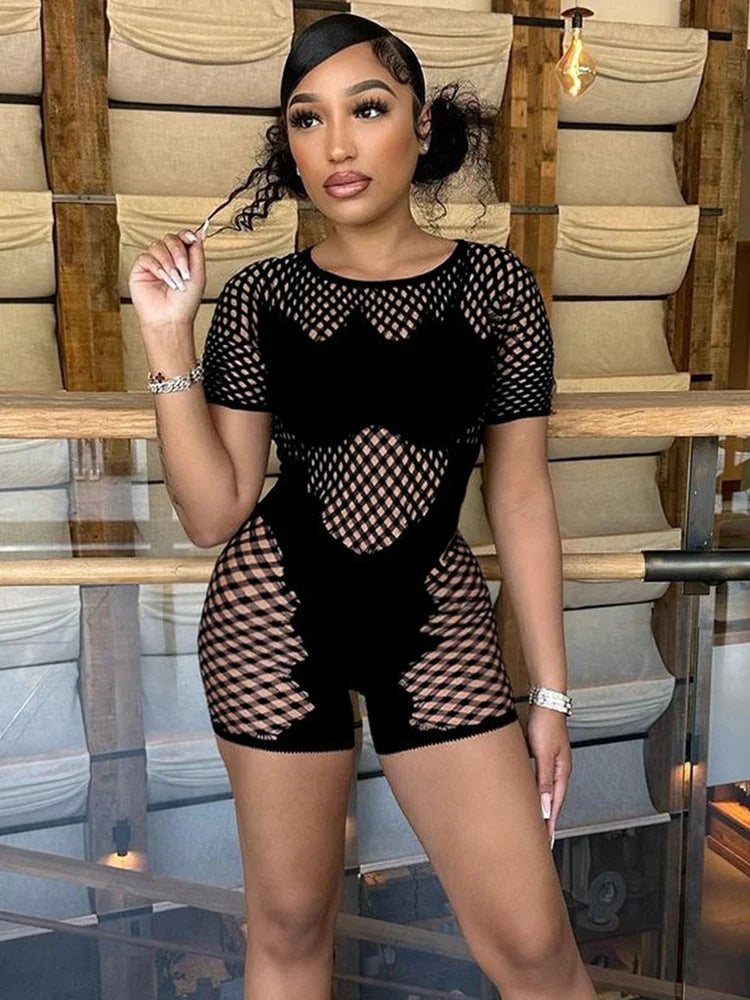 Genesis Mesh Romper