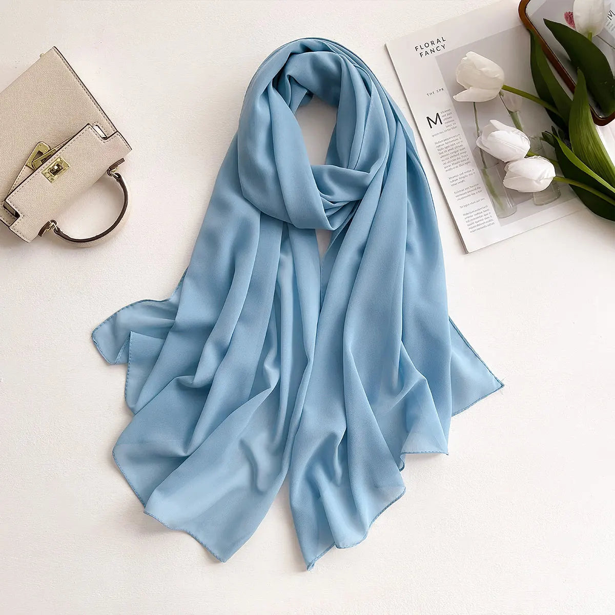 Modest Chiffon Scarf