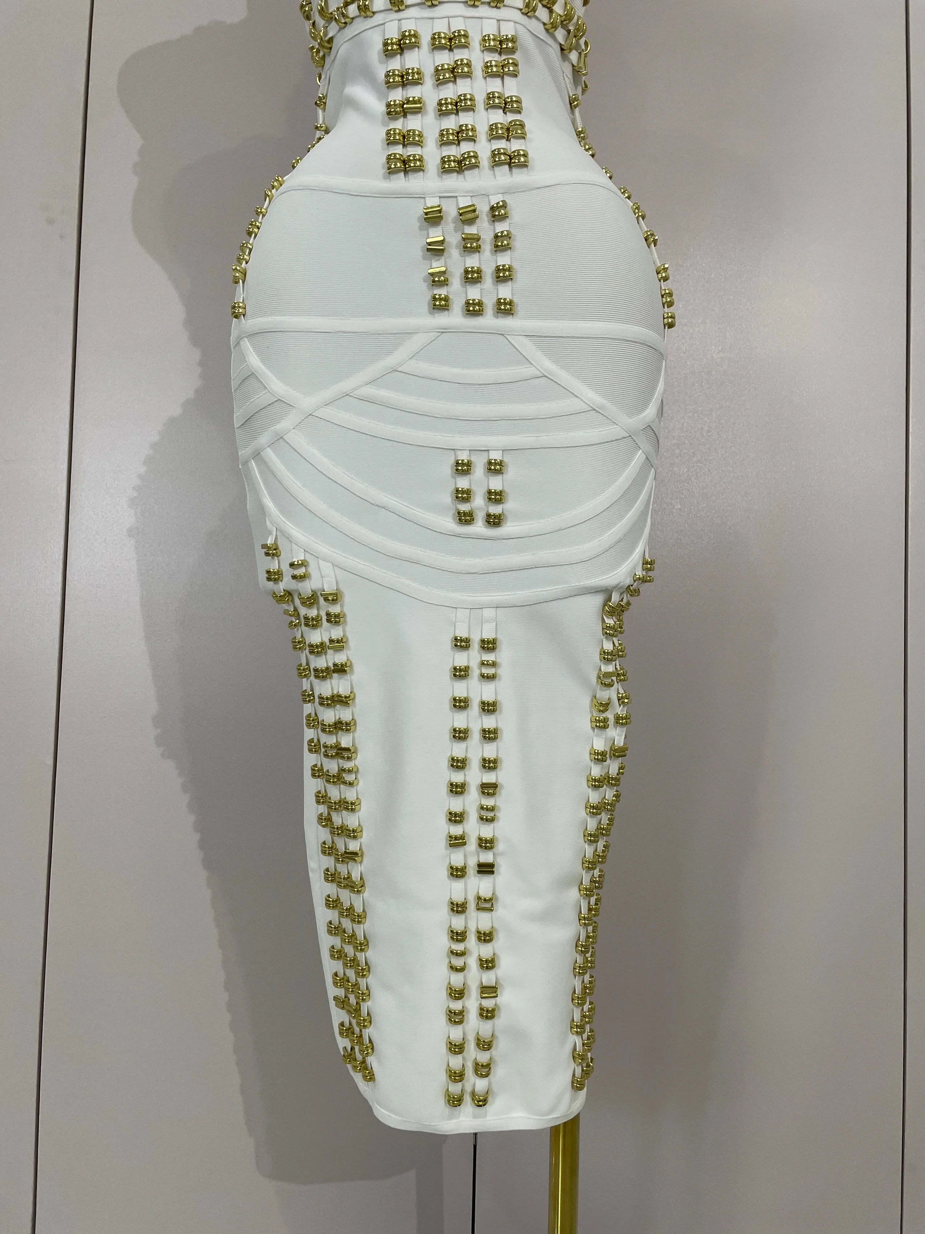 Hollywood Bandage Midi Dress