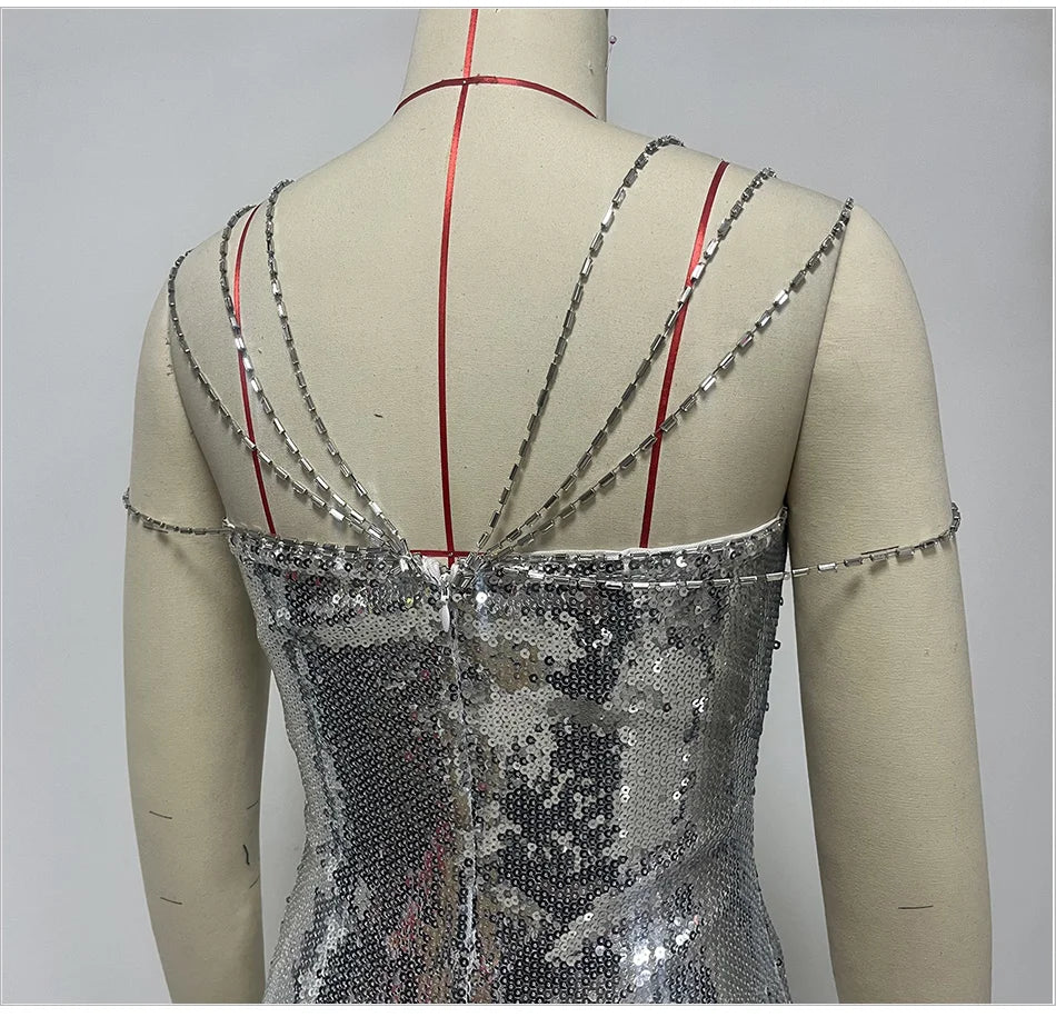 Angeli Sequined Dress