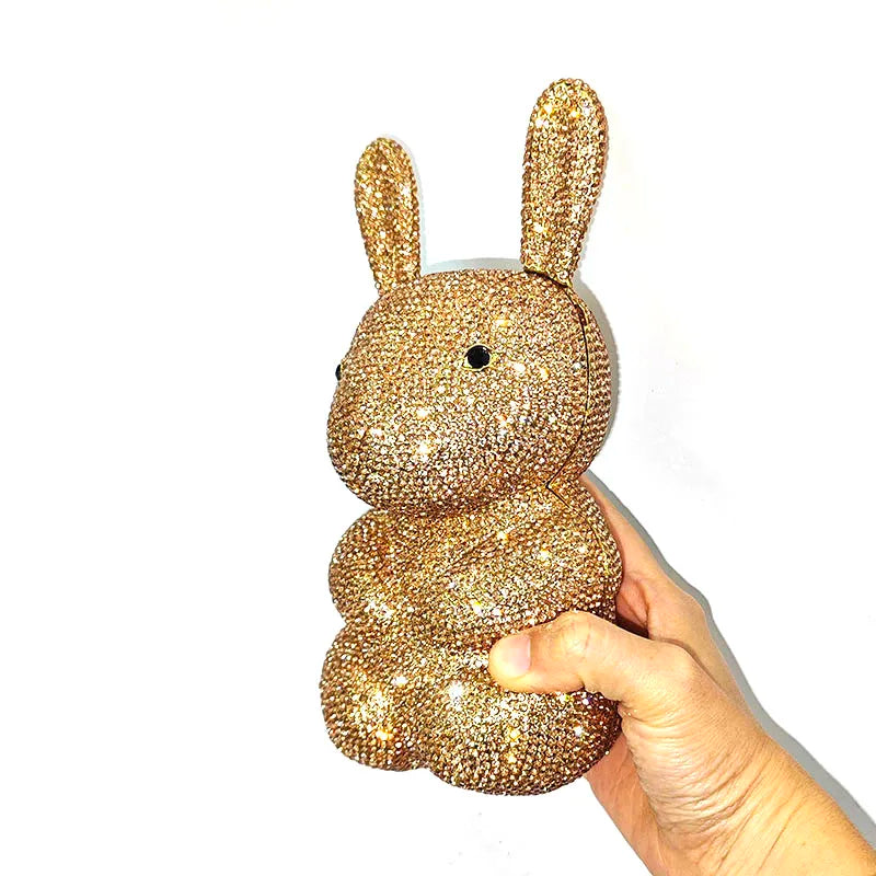 Bunny Diamond Clutch Bag