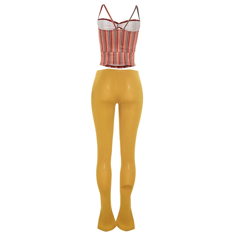 Kenia Flare Pants Set