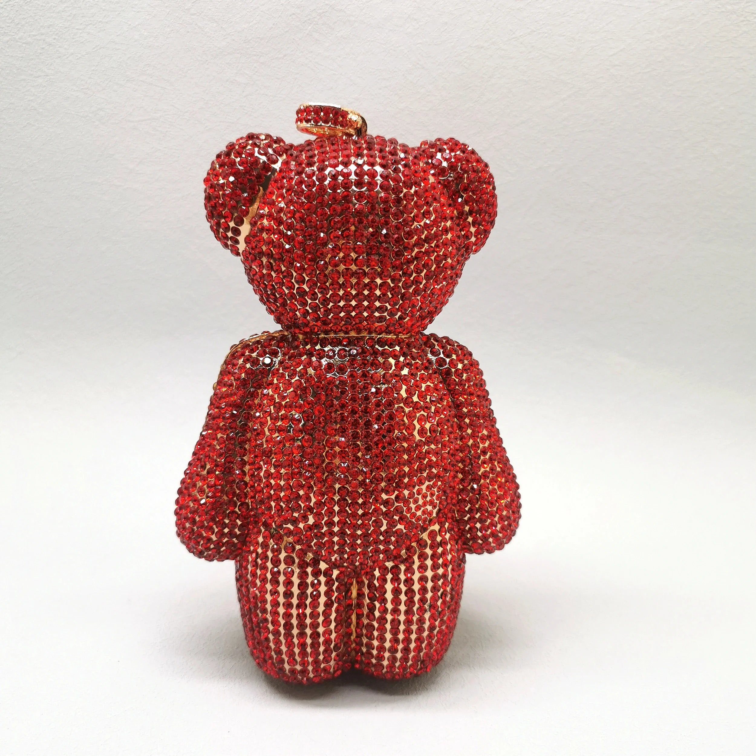 Mini Bear Diamond Clutch Bag