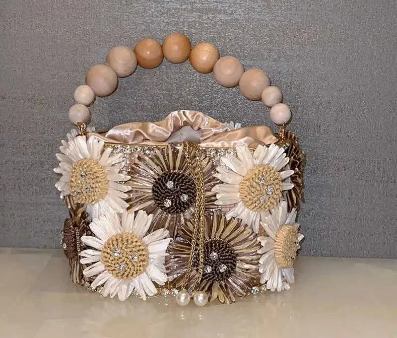 Daisy Bucket Handbag