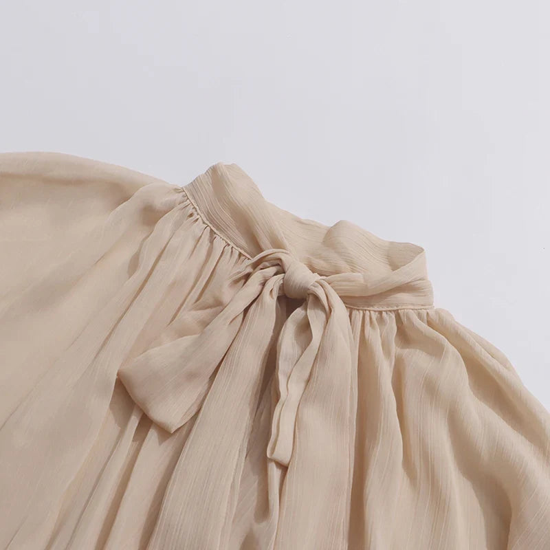 Nina Ruffle Loose Blouse