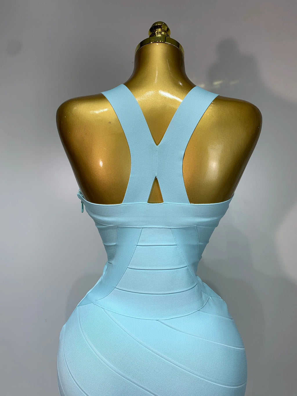 Lauren Tassel Bandage Maxi Dress
