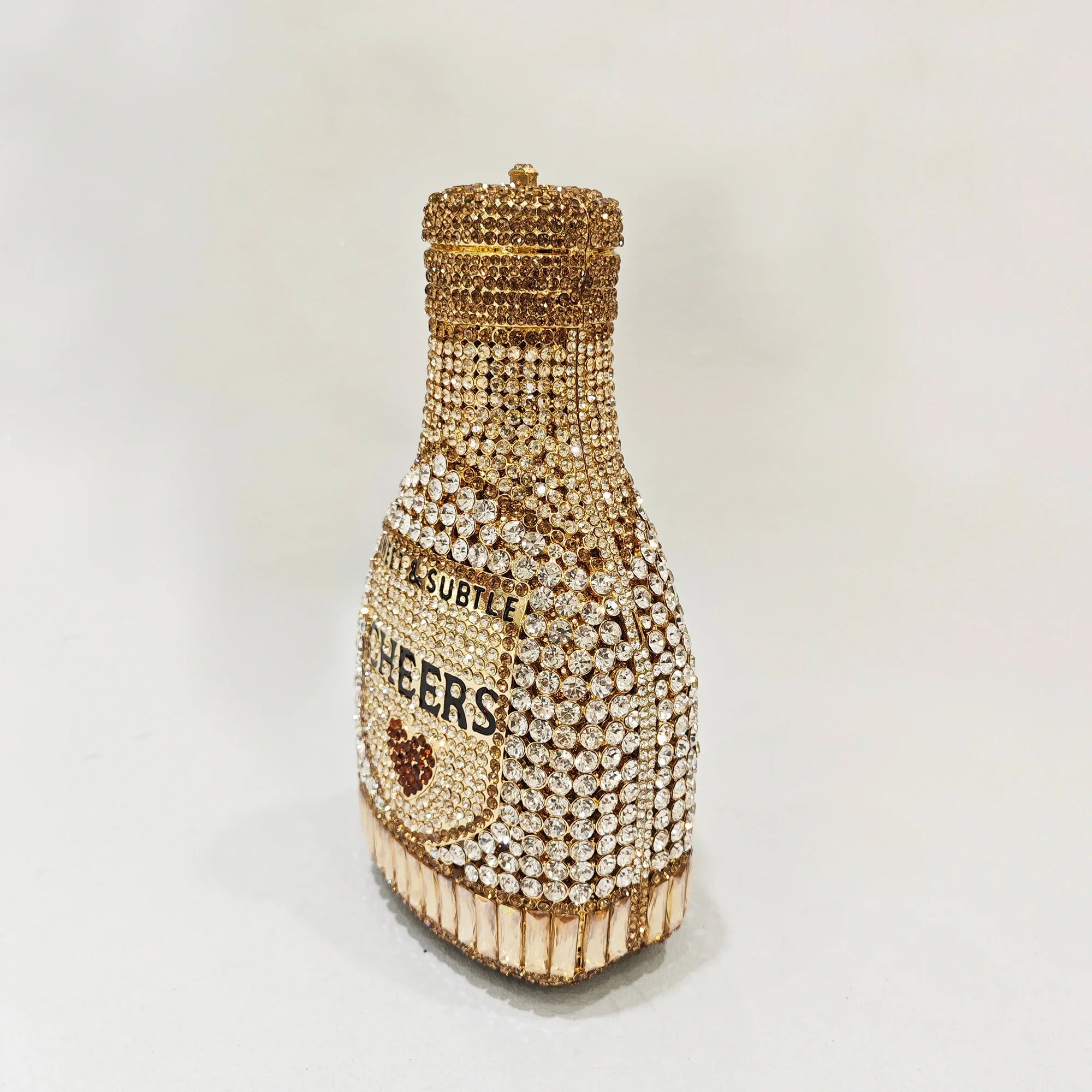 Cheers Crystal Clutch Purse