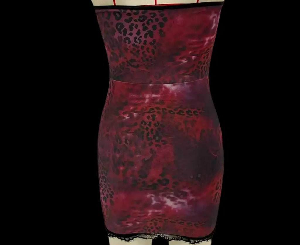 Pauline Leopard Mini Dress