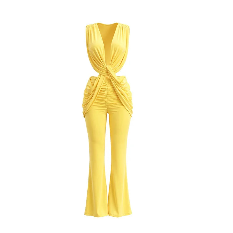 Clara Ruched Jumpsuit