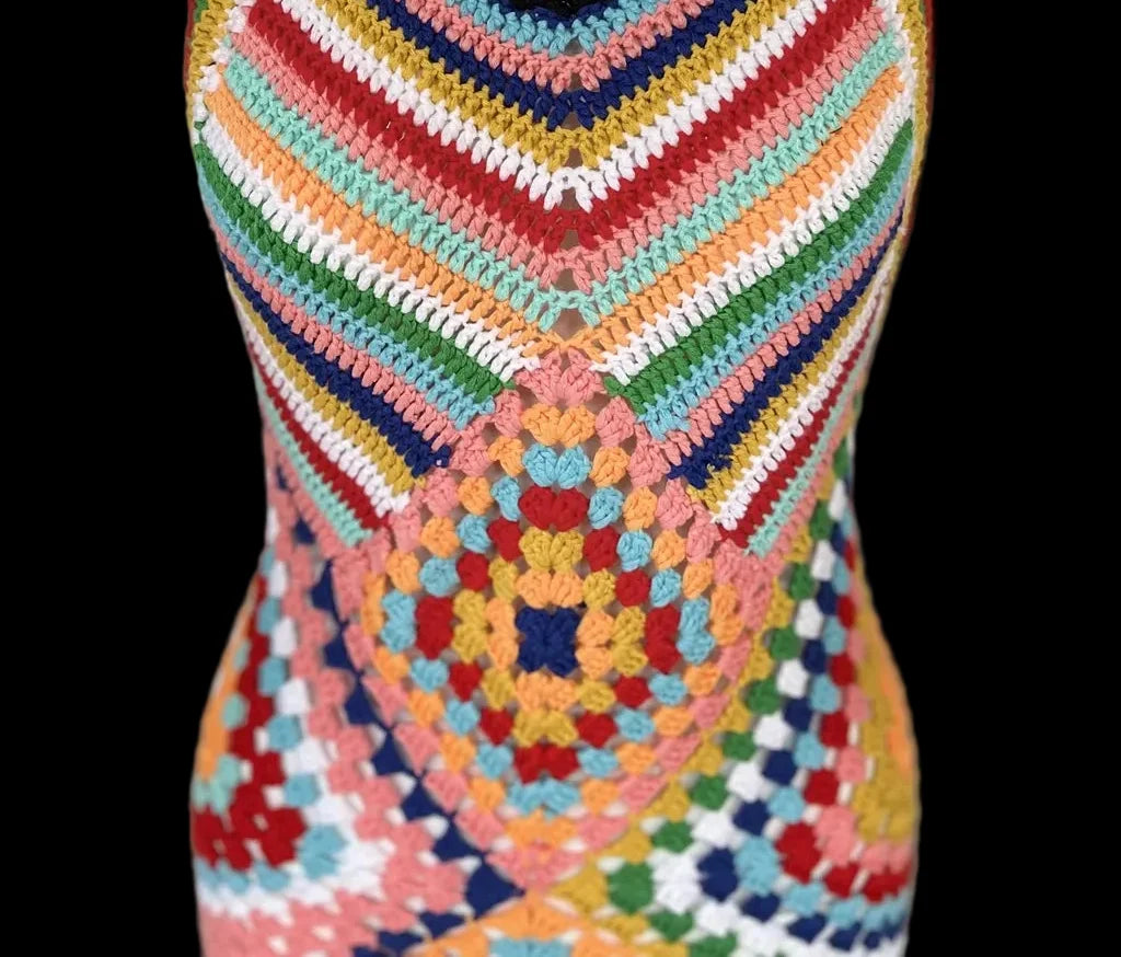 Bora Crochet Maxi Dress