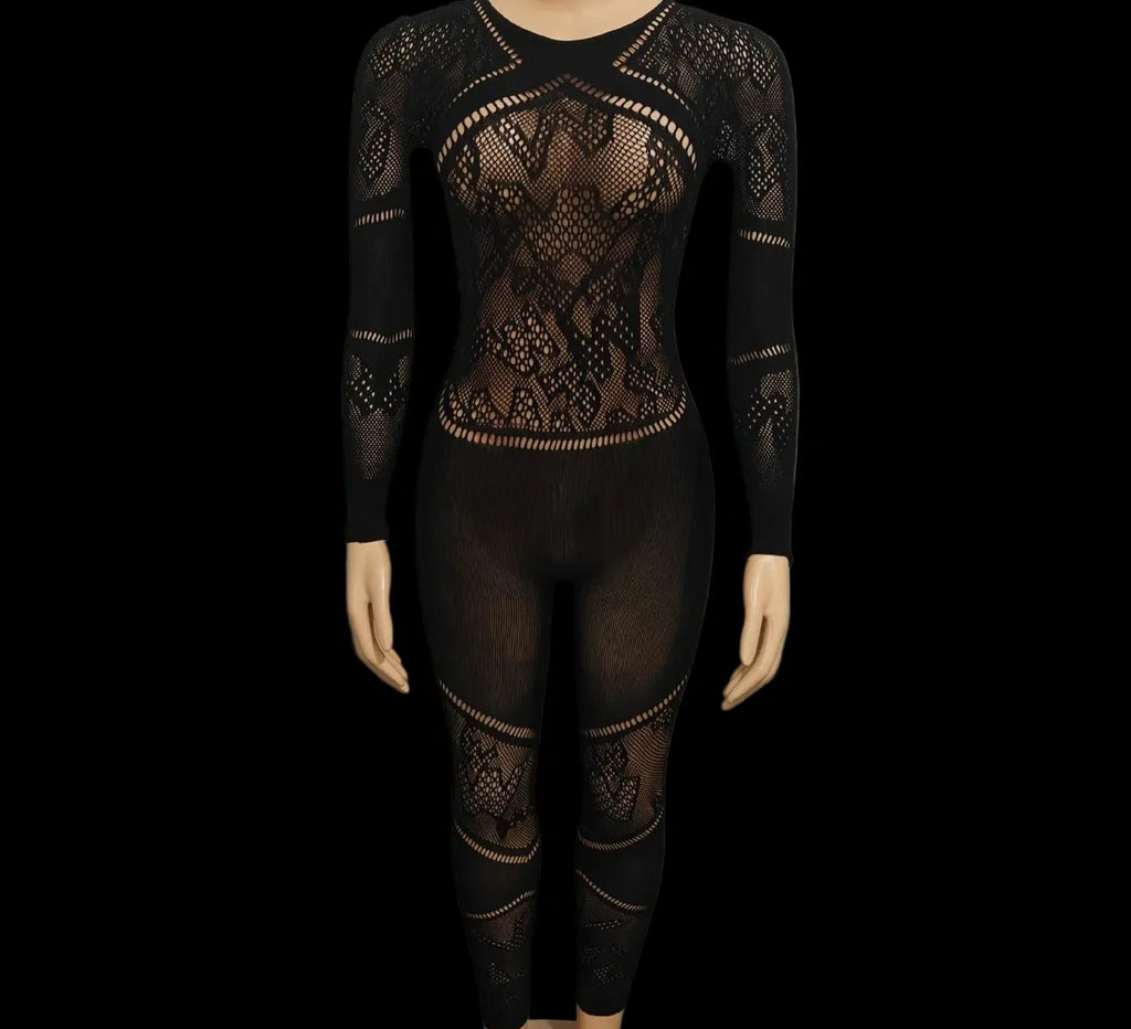 Carolyn Mesh Jumpsuit