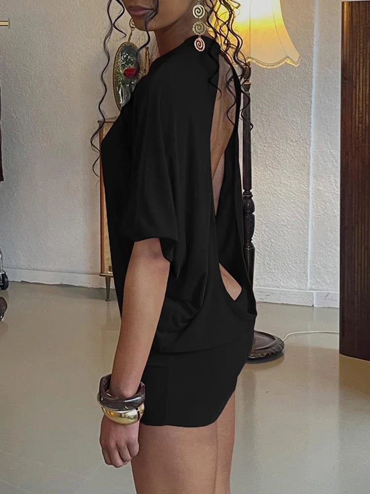 Esther Backless Mini Dress