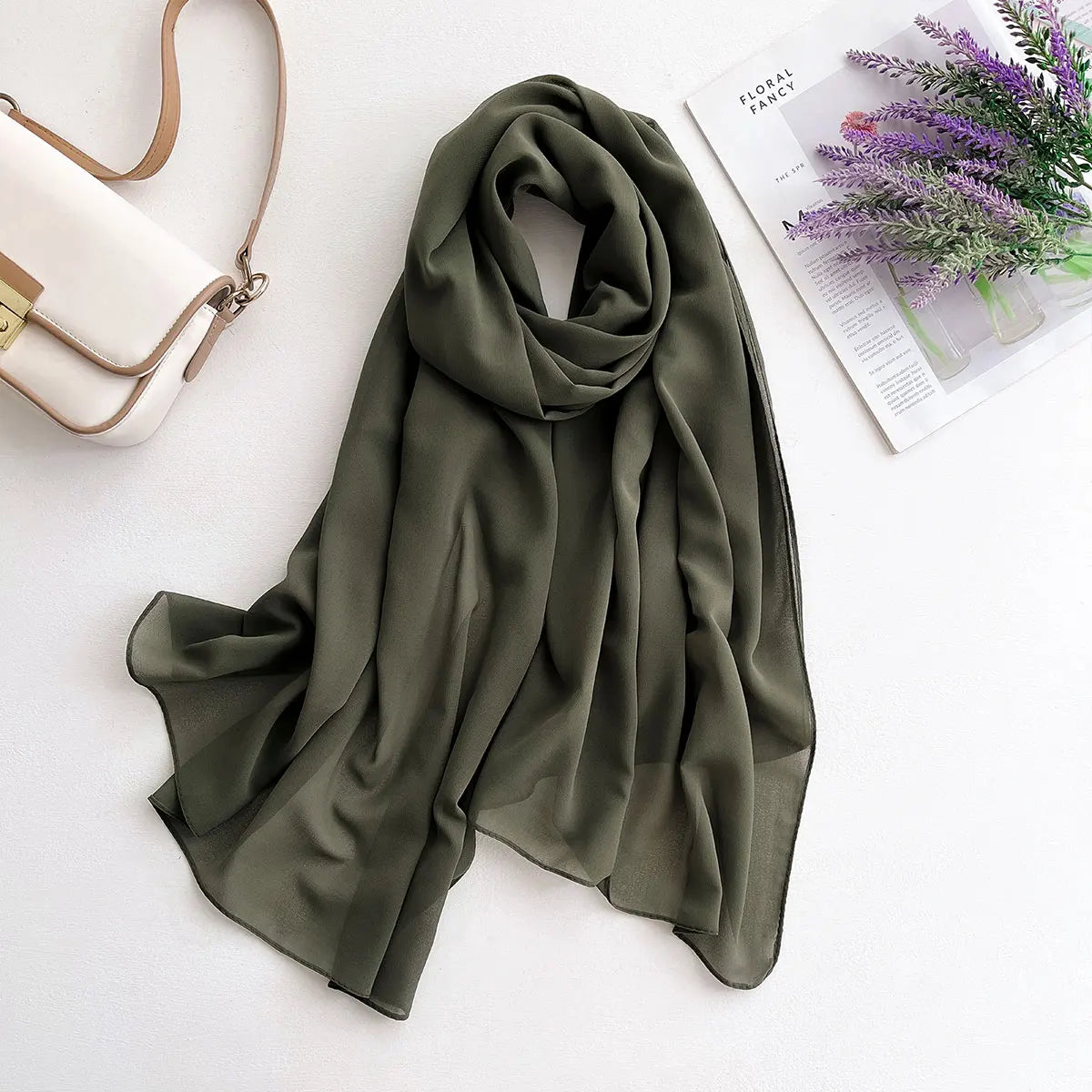 Modest Chiffon Scarf