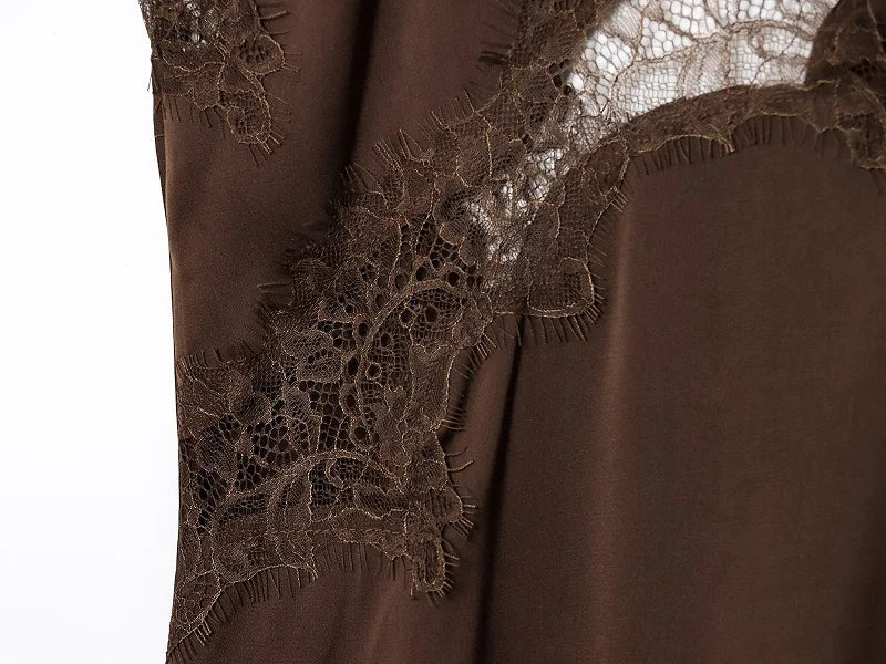 Julia Satin Dress