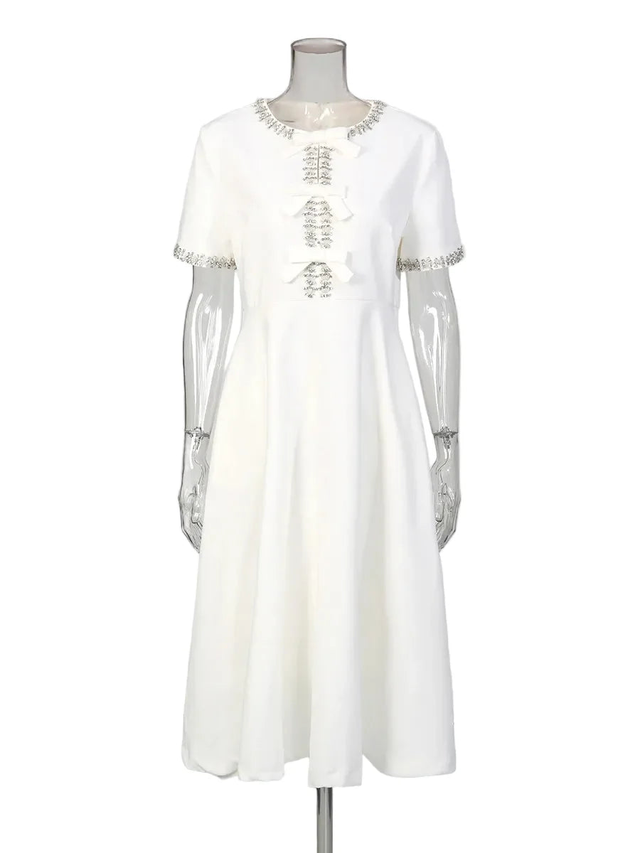 Mailka Elegant Midi Dress