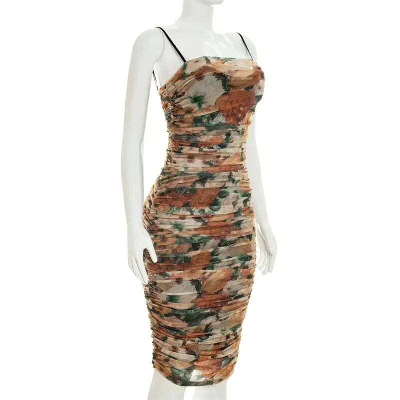 Aylee Floral Midi Dress