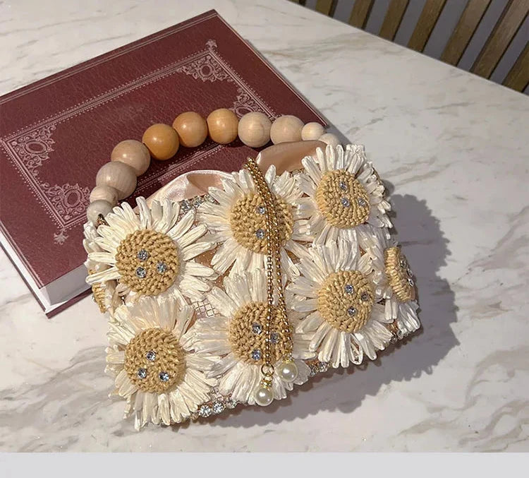 Daisy Bucket Handbag