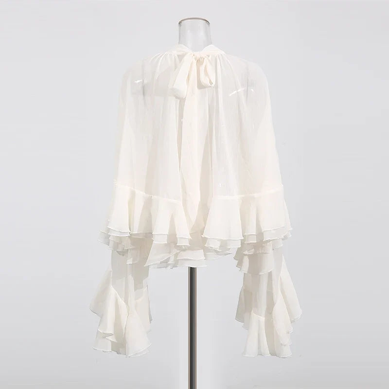 Krista Ruffles Blouse