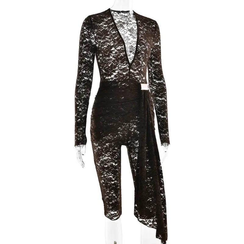 Jana Mesh Jumpsuit