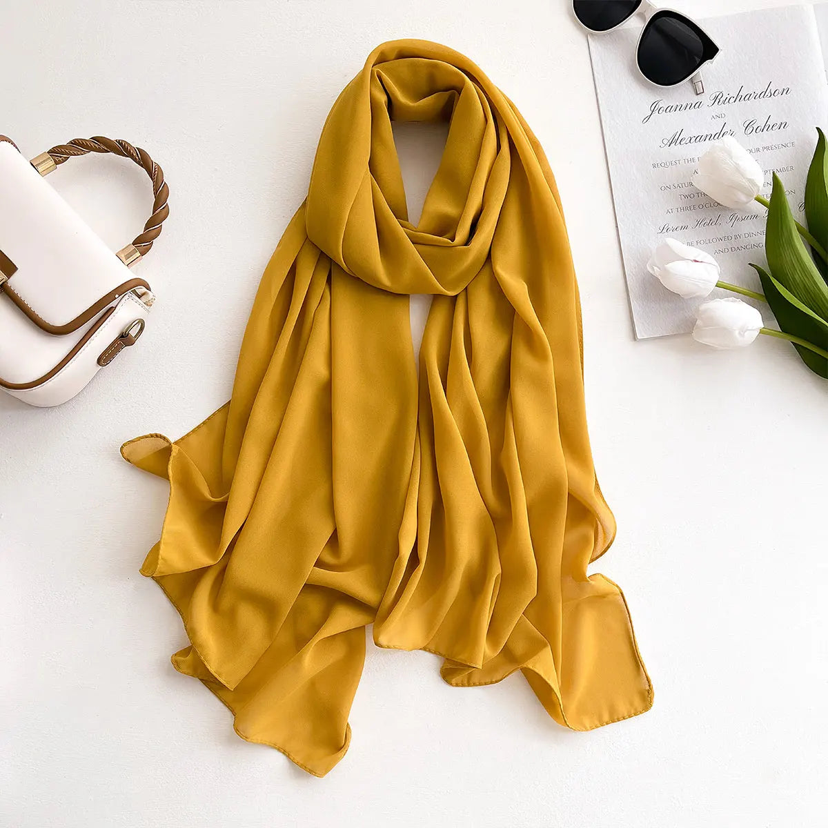 Modest Chiffon Scarf