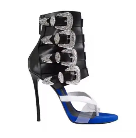 Buckle Strap High Heels