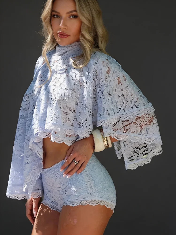 Katti Lace Short Set