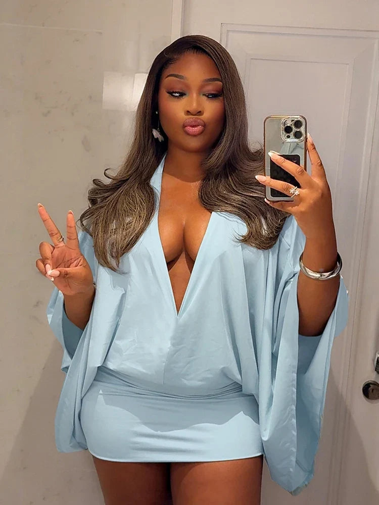 Classic Satin Mini Dress