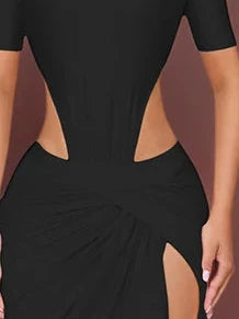 Nayla Ruched Skirt Set