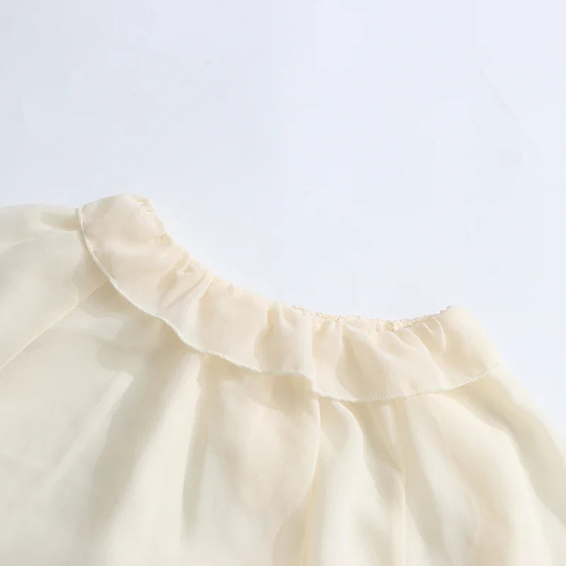 Krista Ruffles Blouse
