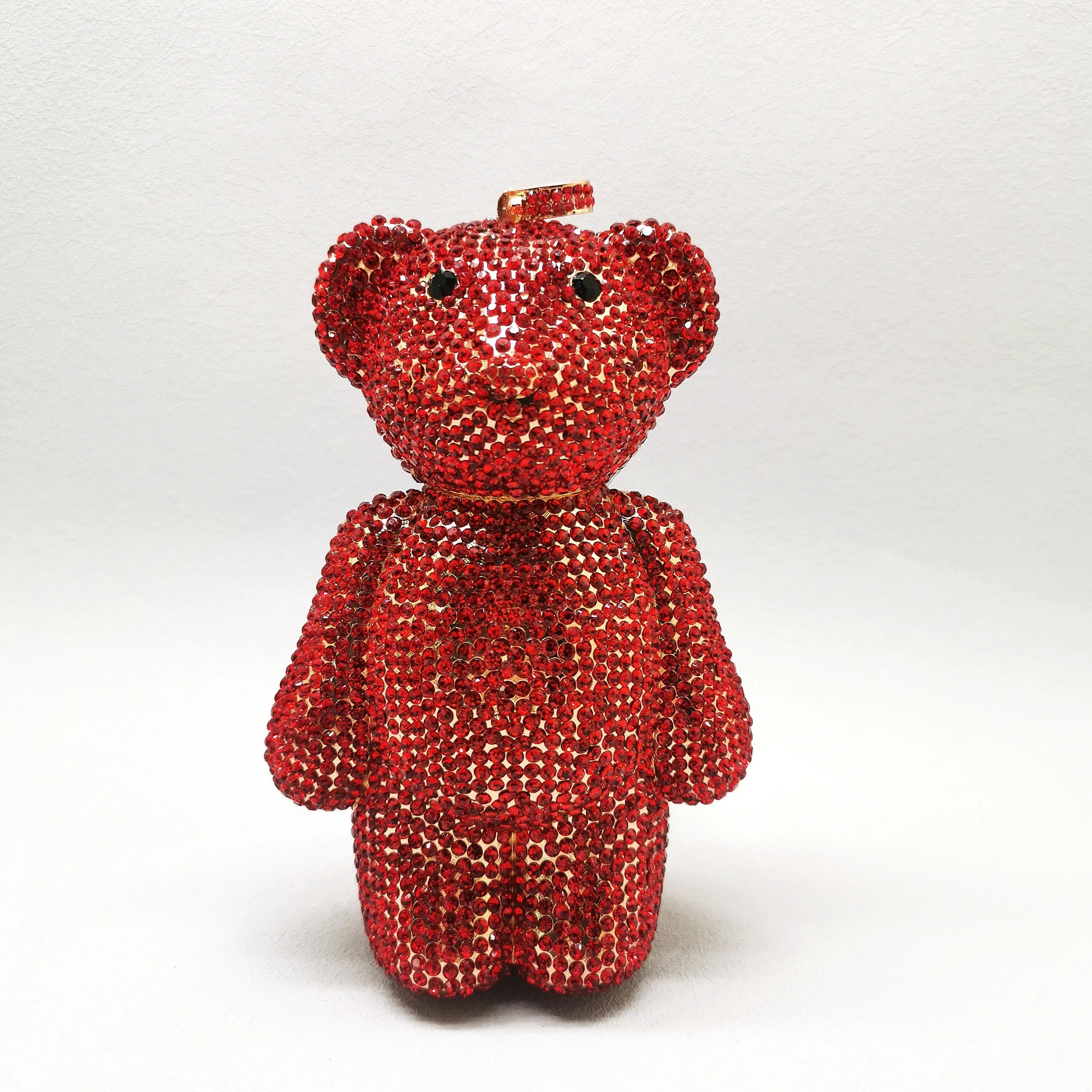 Mini Bear Diamond Clutch Bag