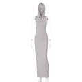 Hooded Maxi Dress
