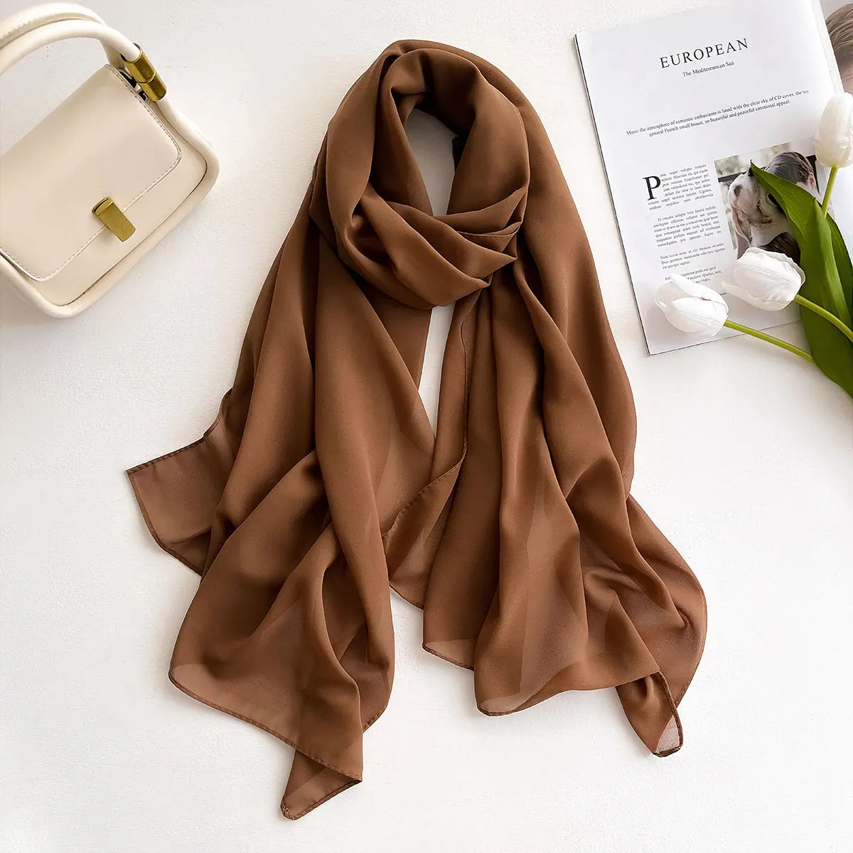 Modest Chiffon Scarf