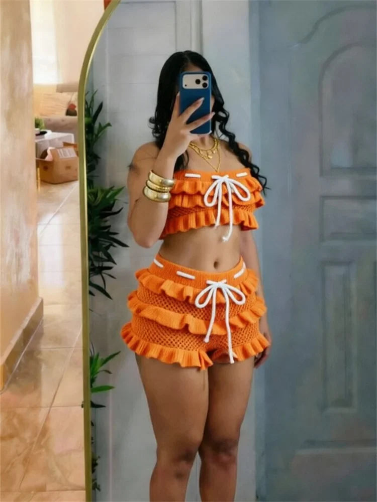 Aria Knit Short Set