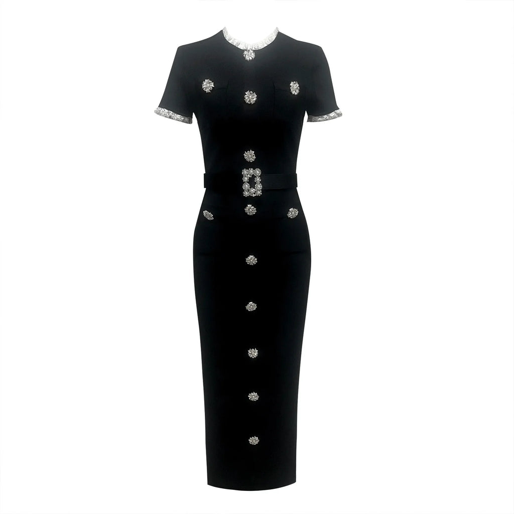 Lorena Bandage Midi Dress