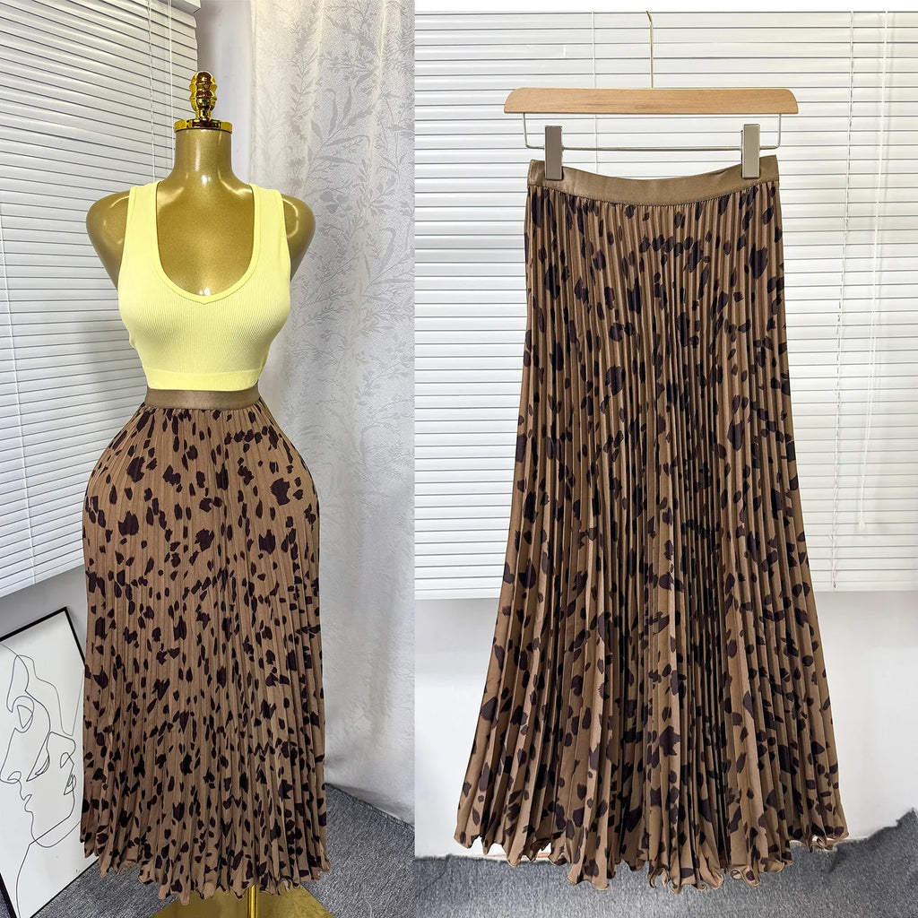 Kiana High Waist Skirt Set