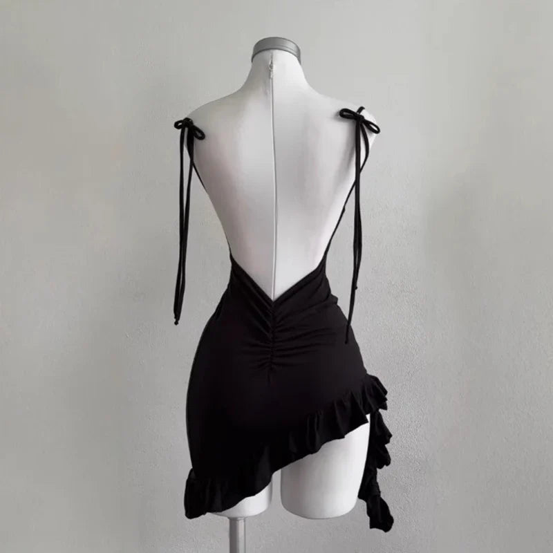 Nova Strapless Ruching Mini Dress