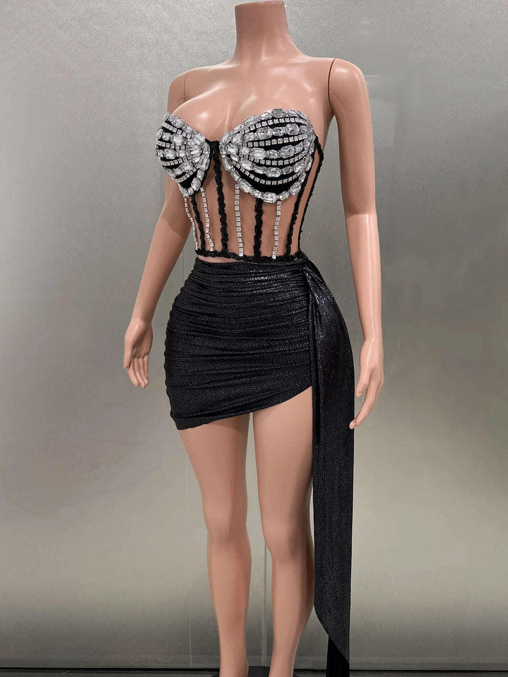 A Star Strapless Skirt Set