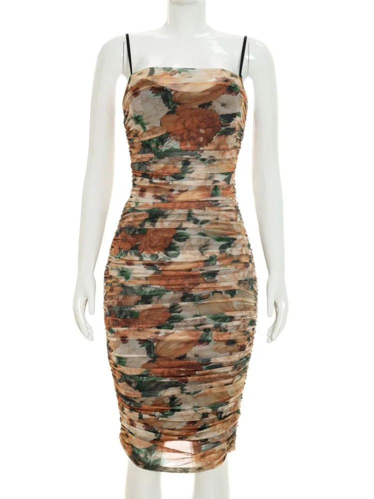 Aylee Floral Midi Dress