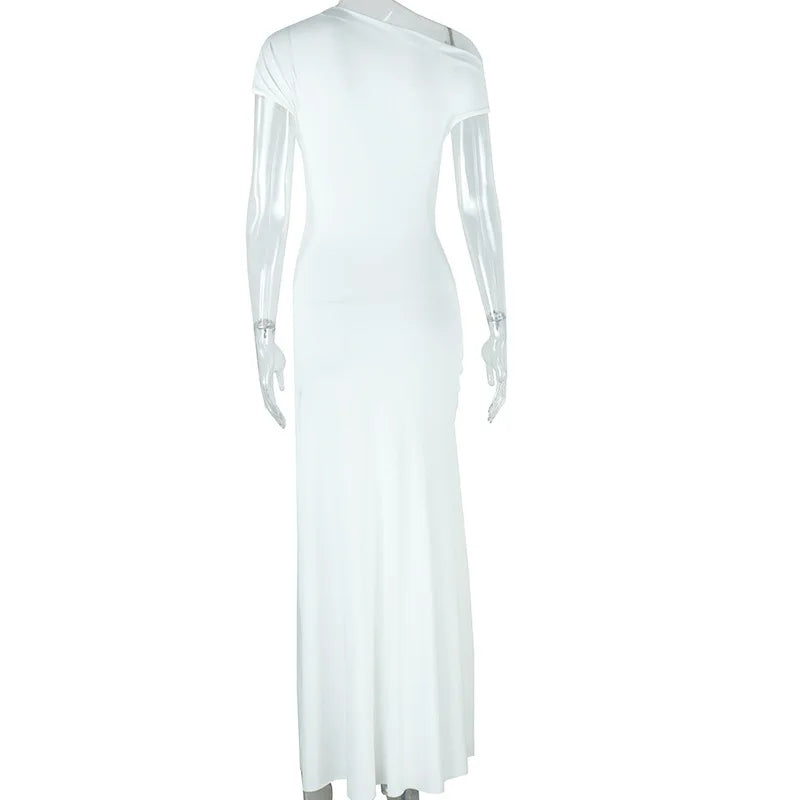 Louise Pleated Maxi Dress