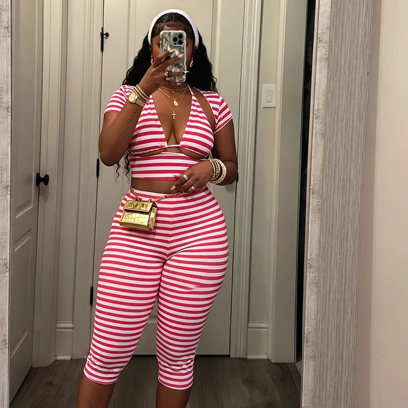 Norly Capri Pants Set