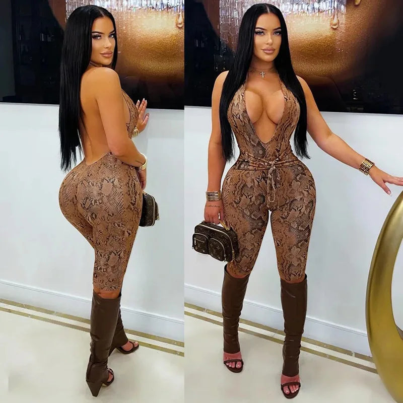 Kiara Backless Romper