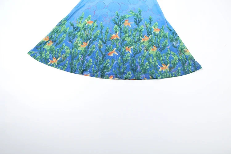 Olivia Fishtail Maxi Dress
